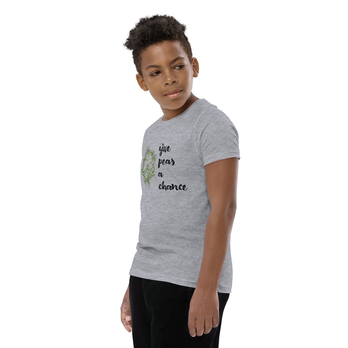 Give Peas a Chance Youth Short Sleeve