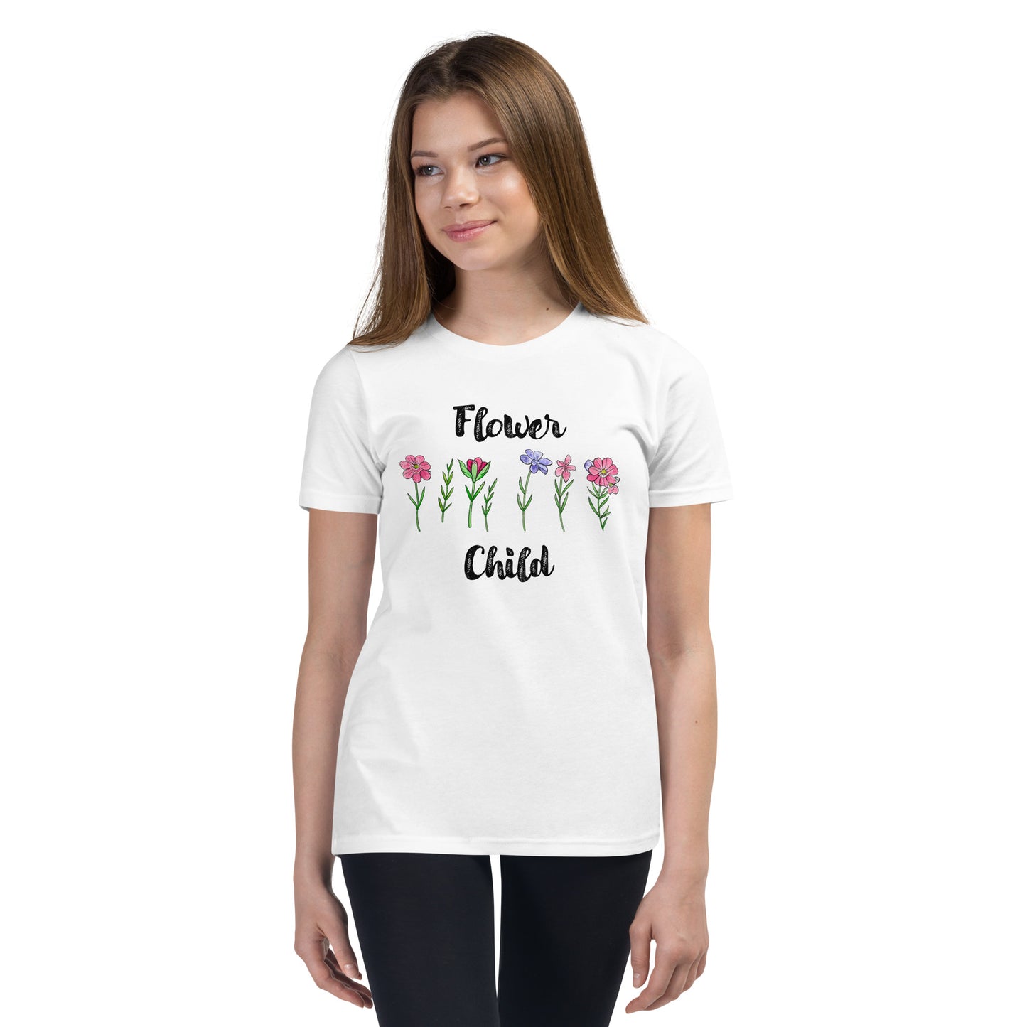 Flower Child Youth Short Sleeve