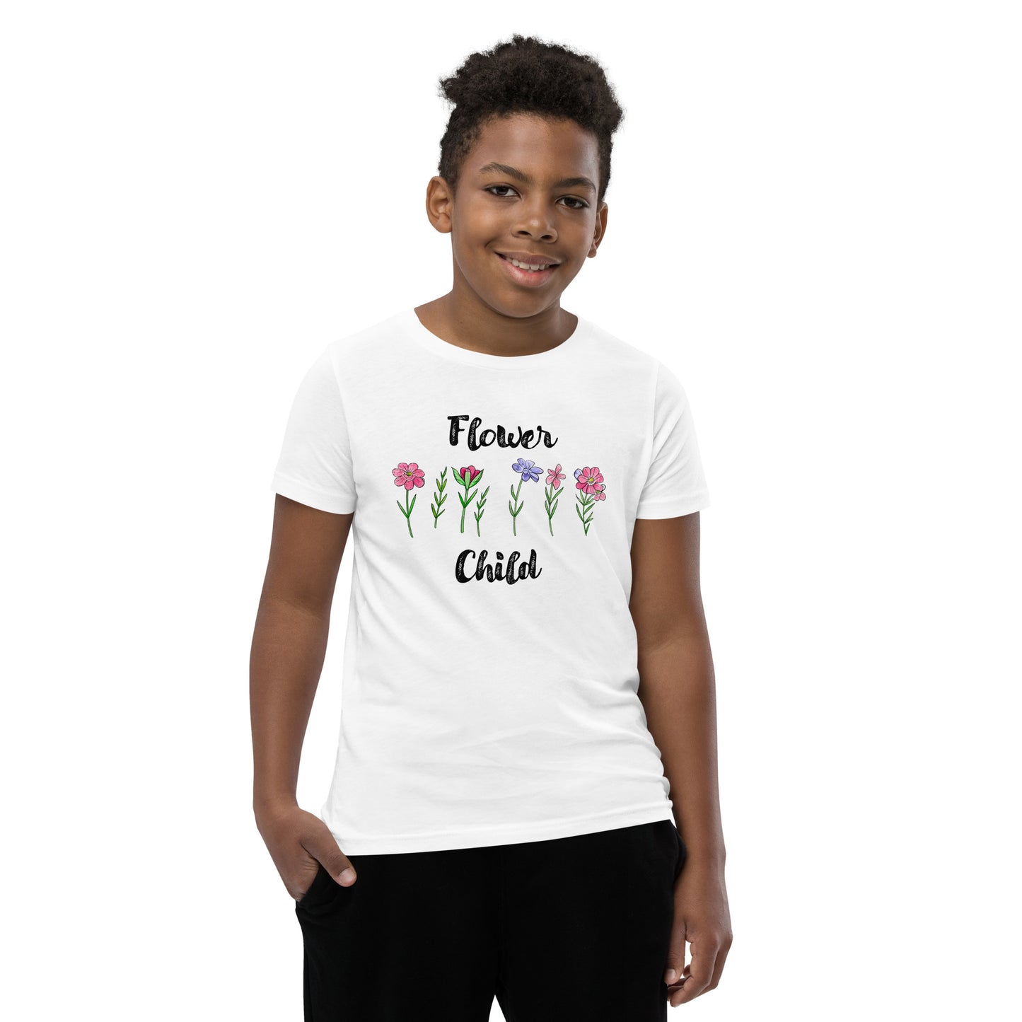 Flower Child Youth Short Sleeve