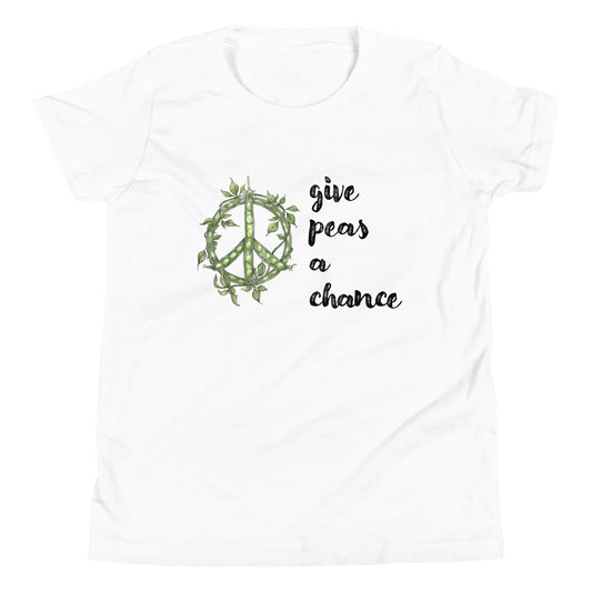 Give Peas a Chance Youth Short Sleeve