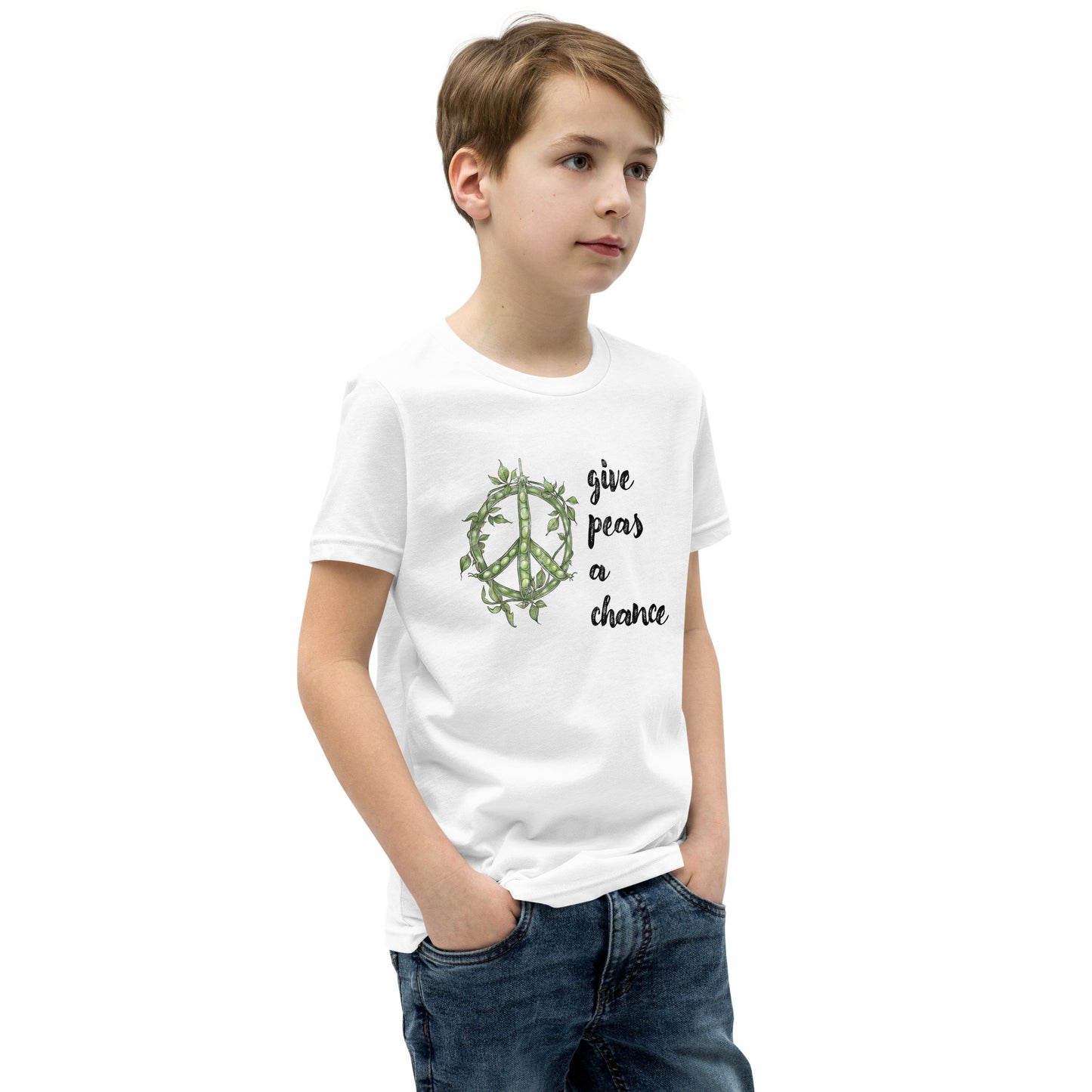 Give Peas a Chance Youth Short Sleeve